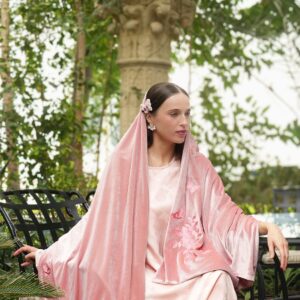 Papilio Blush Velvet Scarf